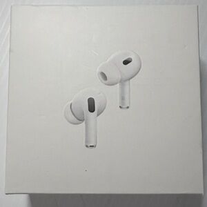White Wireless Earphones 2 Generation with Magnetic Case - Brand New in Box